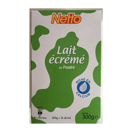 Netto Lait Ecreme Poudre300G