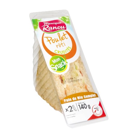 Ranou Sdw Poulet Roti May140G