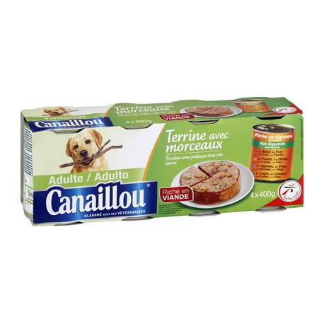 Canaillou Pate Multi 4X400G