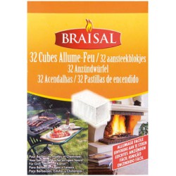 Braisal Allume Feu 32 Cubes