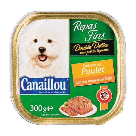 Canail.Barq Poulet Foie 300G
