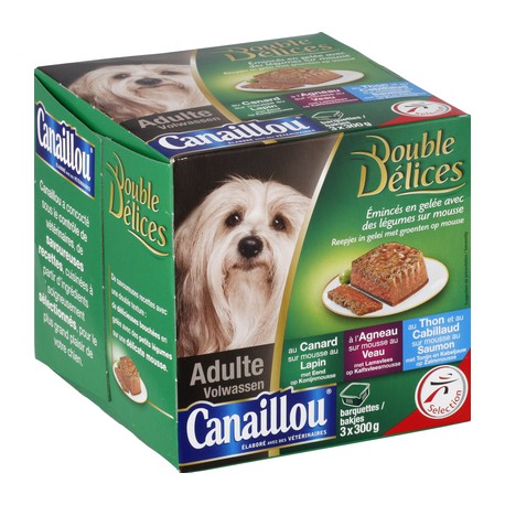 Canaillou Double Delice 3X300G