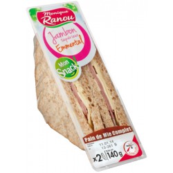 Ranou Sdw Jambon Emmental140G