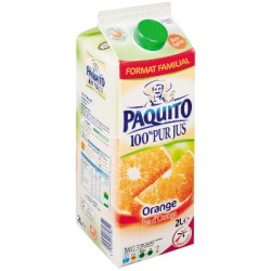 Paquito Pur Jus Orange Brk 2L