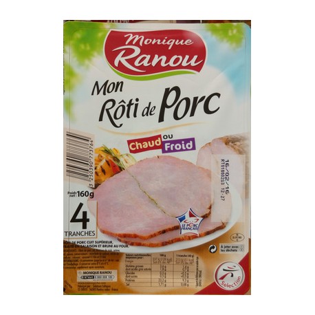 Ranou Roti De Porc 4Tr 160G
