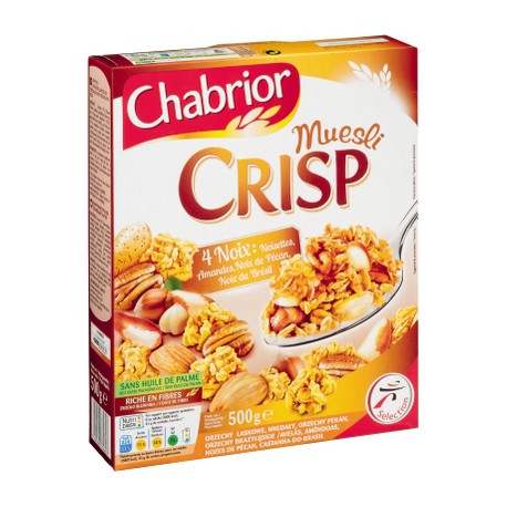 Chabrior Muesli Aux Noix 500G