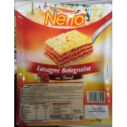Netto Lasagne Bolognaise 1Kg