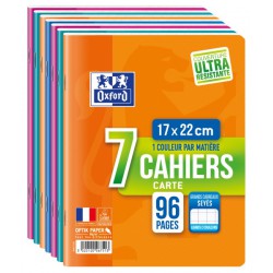 Oxf.7 Cah.Agrafes 17X22 A5