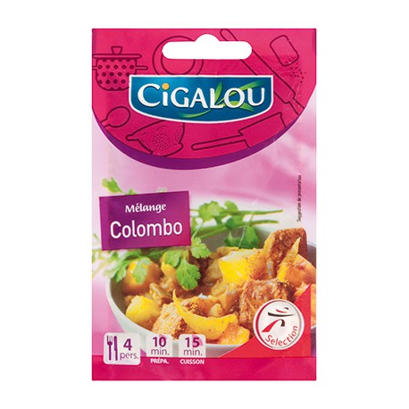 Cigalou Mel.Poulet Colombo 25G