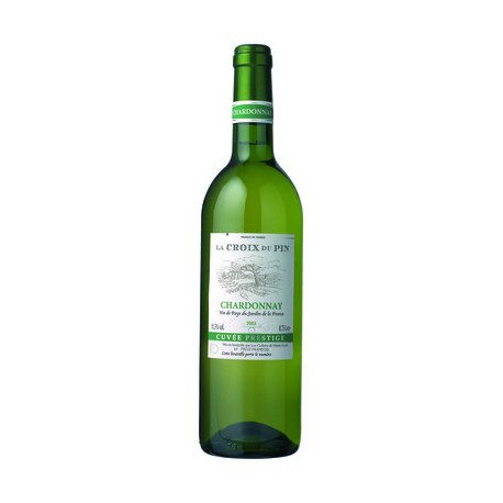 Vin de pays Cx Du Pin Blc Chardonn75Cl