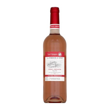 Vin de pays Cx Pin Rs Syrah/Grenach75C