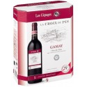 Vin de pays Rouge Croix Pin Gamay 3L