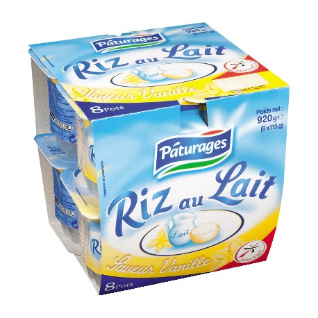 Paturages Riz Au Lt Van 8X115G