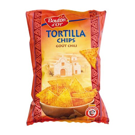 Bouton Or Tortilla Chili150G