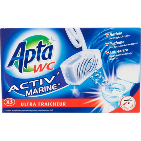 Apta Wc Activ Marine 3X40Gr