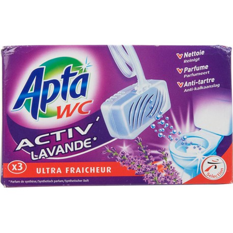 Apta Wc Activ Lavande 3X40Gr