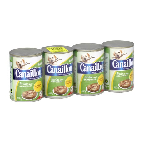 Canaillou Patee Vdes/Leg4X400G