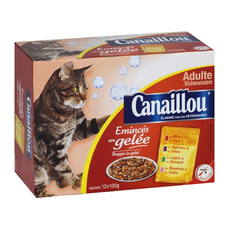 Canaillou Sachet Gelee 12X100G