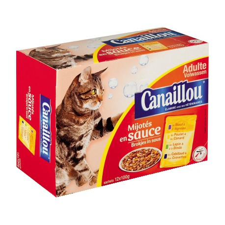 Canaillou Sachet Sauce 12X100G