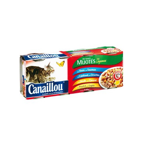 Canaillou Mij. Vol/Pois 4X400G
