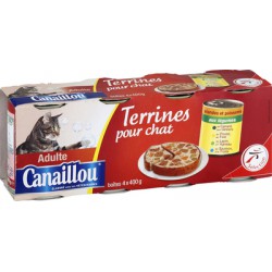 Canaillou Sav Vol/Pois 4X400G
