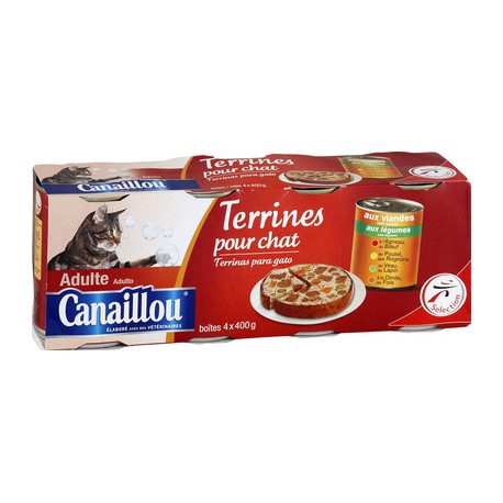 Canaillou Ter.Sav.Vdes 4X400G