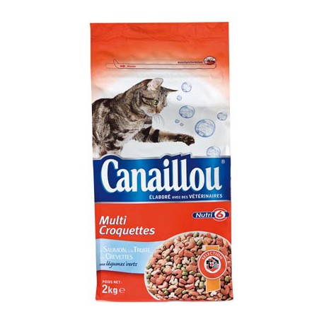 Canaillou Croq.Mix Poisson 2Kg