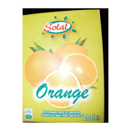 Solal Jus D Orange Abc 6X20Cl + Paille