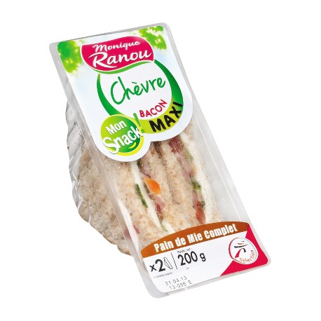 Ranou Sdw Max Chevre Bacon200G