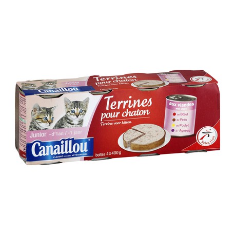 Canaillou Ter.Chaton 4X400G
