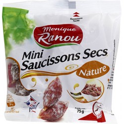 Ranou Mini Saucisson Nature75G