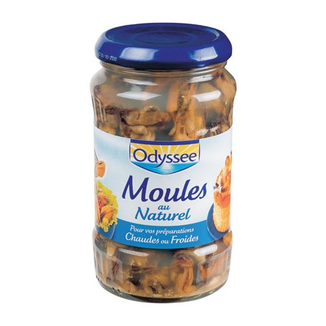 Odyssee Moules Au Naturel 200G