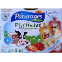 Pat.Pcket Frais/Abricot 6X90G