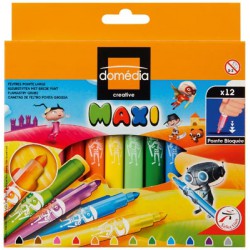 Domedia 12Maxi Feutres Coul
