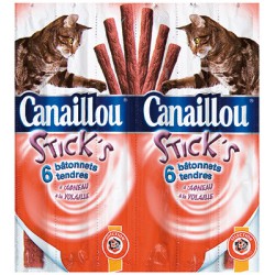Canaill.Stick Viande Chat 6X5G