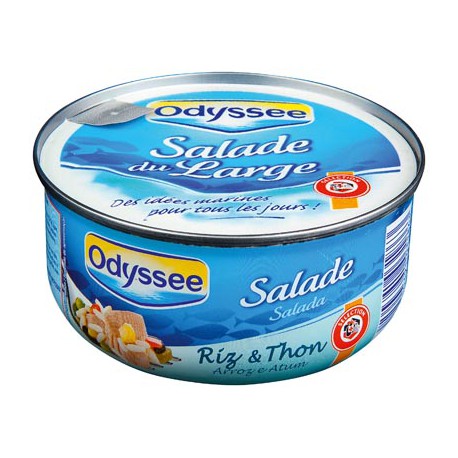 Odyssee Salade Riz Thon 250 G