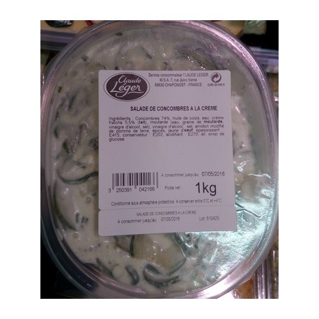 C.L Concombres A La Creme 1K