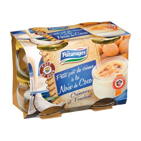 Pat.Petit Pot Crem Coco 4X100G