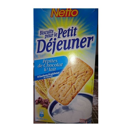 Netto Pt Dejeuner Pepites 400G