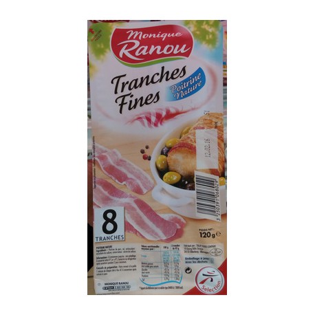 Ranou Poitrine Tr Fine Nat120G