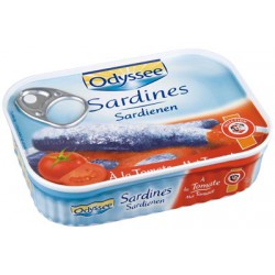 S/Odyss Sardine Tomate135G 1/5