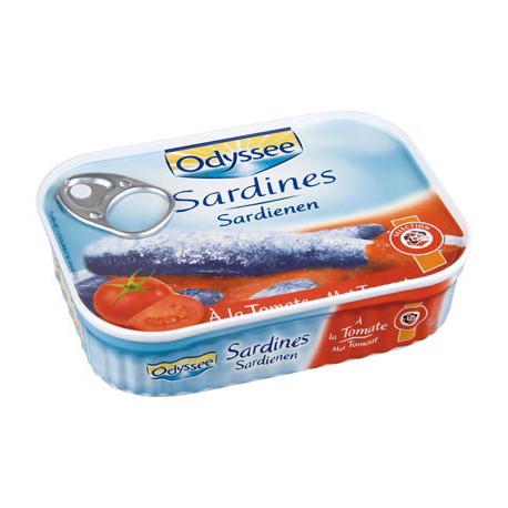 S/Odyss Sardine Tomate135G 1/5