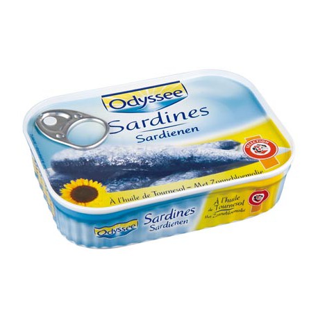 Odyse Sardine Huile/Tourn135G