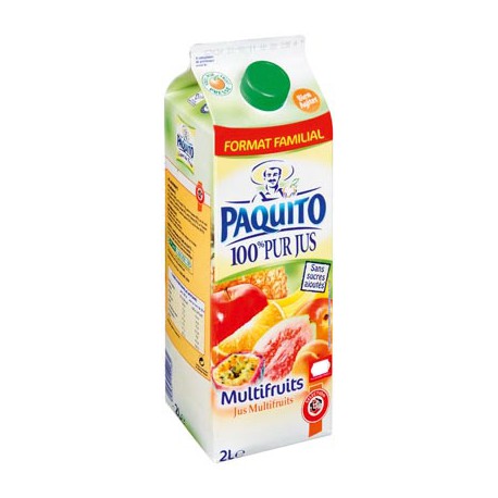 Paquito Pur Jus Multifruits 2L