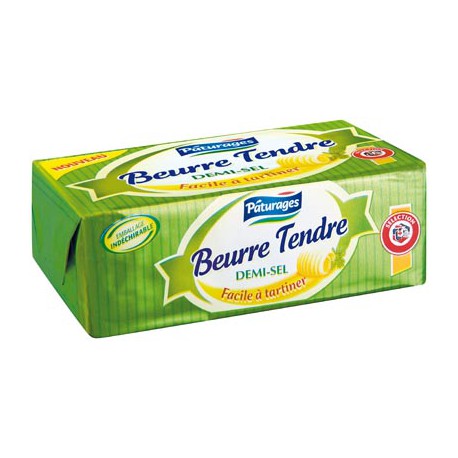 Pat Beurre Tendre 1/2S Pq 250G