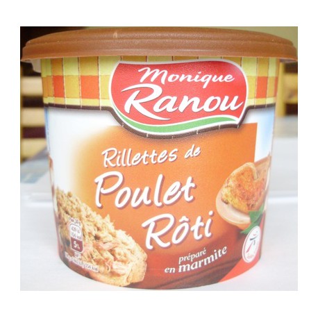 Ranou Rillette Poulet Roti220G
