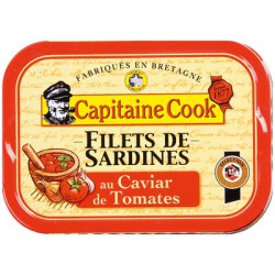 Cook Flt Sardines Tomate 100G
