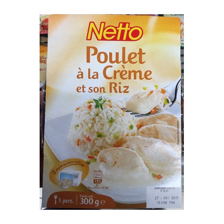 Netto Poulet A La Creme 300G