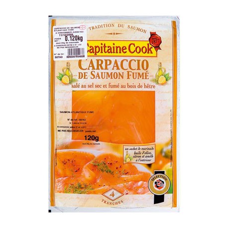 Cook Carpacio Saum + Sce 130G