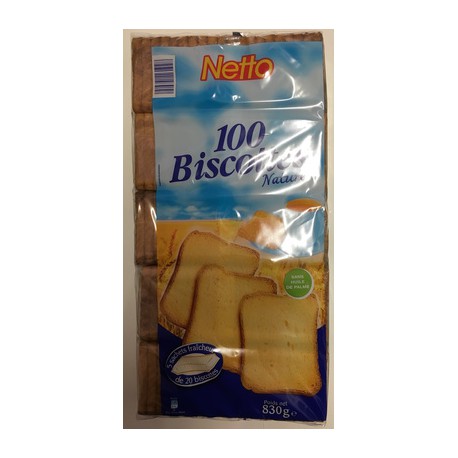 Netto Biscottes 100T 830G